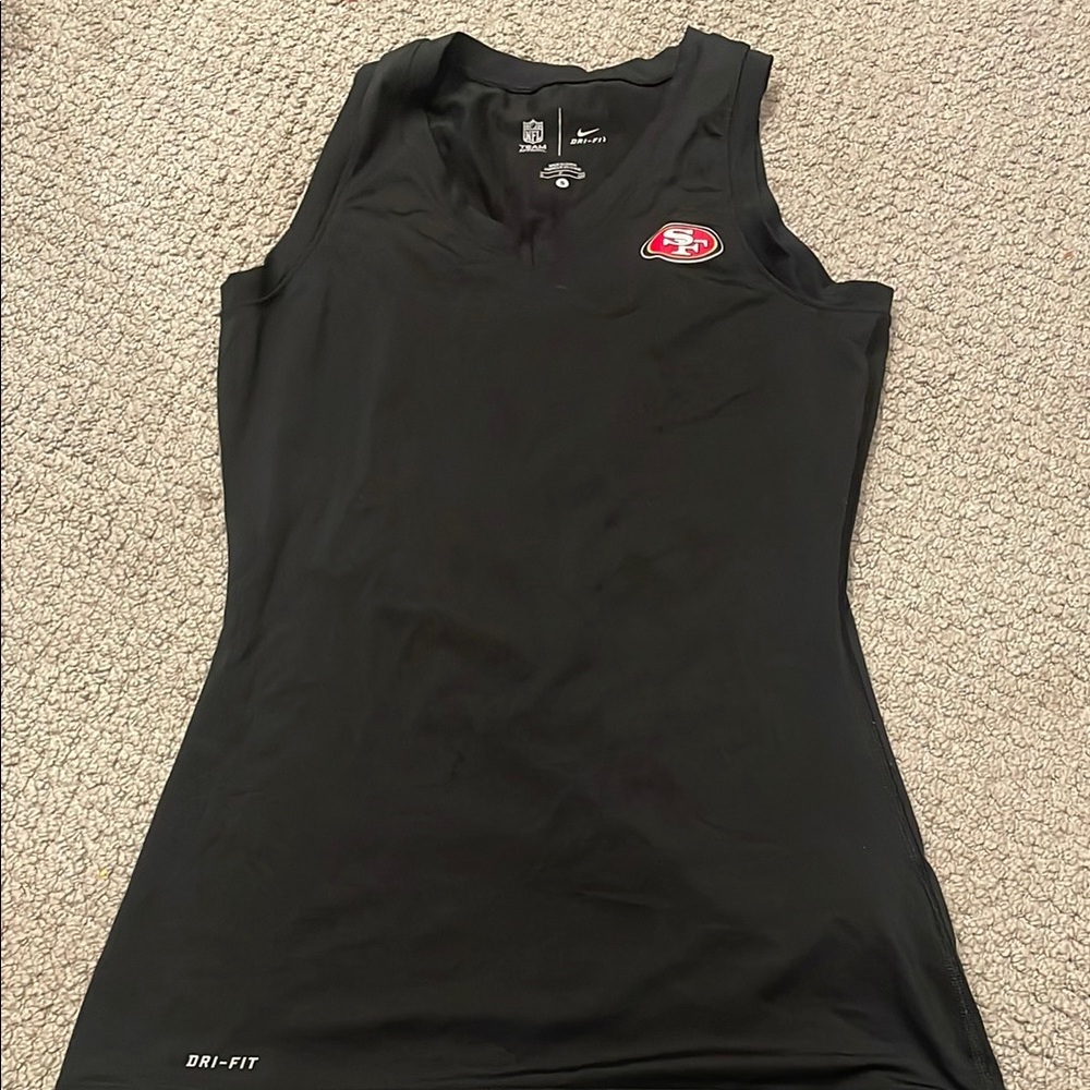 Nike Women's Black Dri-FIT Tank Top